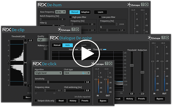 How Select Region Izotope Rx Elements